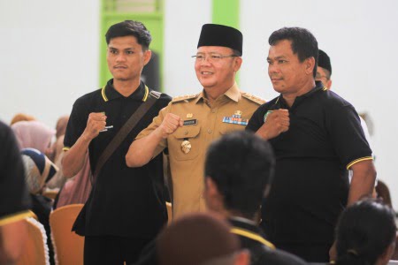 Gubernur Rohidin Kukuhkan 220 Agen Kewaspadaan Dini