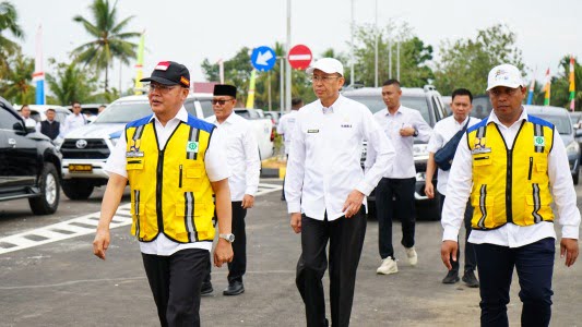 Peresmian jembatan DDTS. MC