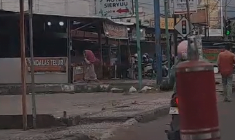 Tangkapan layar penertiban gepeng di Kota Bengkulu