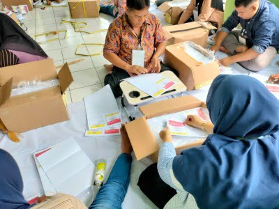 KPU Kota Bengkulu Terima Satu Juta Lembar Surat Suara Tahap Dua