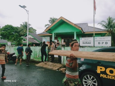 Tenggak Racun Rumput di Kantor, Perangkat Desa Surau Meregang Nyawa