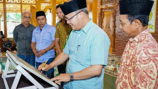 Gubernur Rohidin Resmikan Rumah Joglo Miftahussyifa di Bengkulu Utara