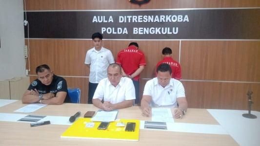 Polisi Tangkap Dua Kurir Sabu di Kepahiang