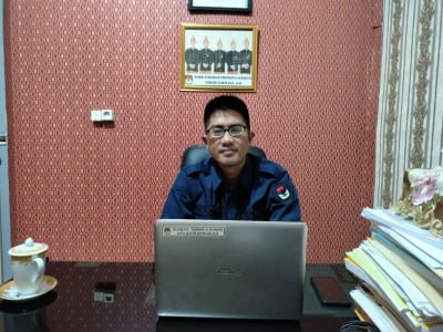 Anggota KPU Kota Bengkulu, Anggi Stephensent. Foto, Fhariz/BN