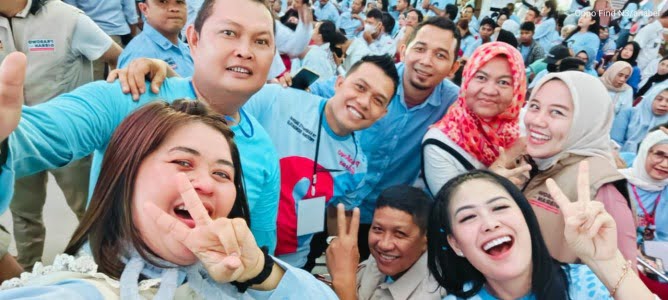 ACARA KONSOLIDASI PRABOWO GIBRAN PROVINSI BENGKULU
