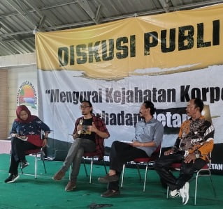 DISKUSI MENGURAI KEJAHATAN KORPORASI TERHADAP PETANI

FOTO/BN