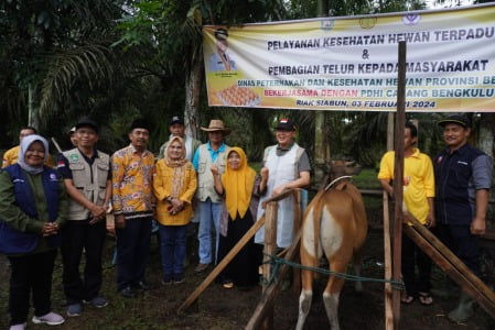 Riak Siabun Dirorong Jadi Lumbung Pengembangan Ternak Provinsi Bengkulu