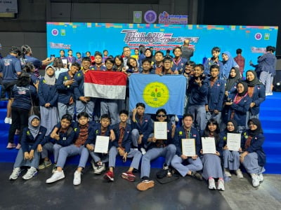 Siswa SMA Labschool Cibubur Borong Medali Emas di Lomba Penemu Internasional