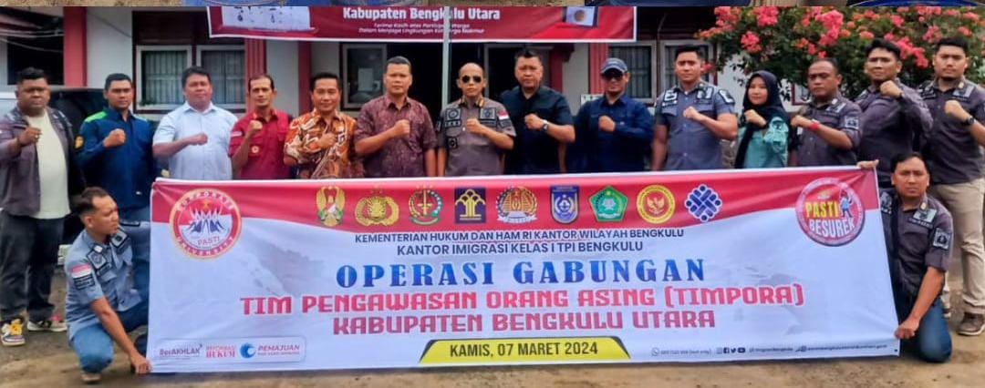 Operasi Pengawasan Orang Asing di PT CDE Bengkulu Utara
