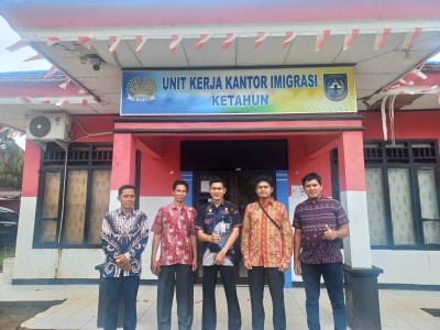 Kepala Urusan Umum Kantor Imigrasi Kelas I TPI Bengkulu Pantau UKK Ketahun