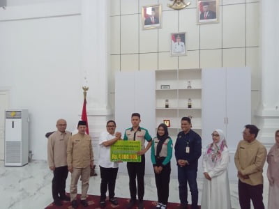 Pemkot Berikan Reward pada Anggota Paskibra 2023