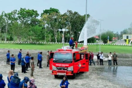Kebakaran di Desa Banjarsari, Warga Pertanyakan Kesigapan Damkar