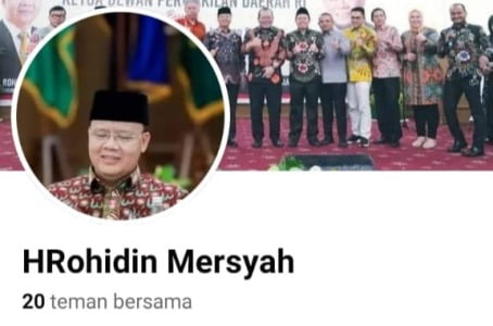 Kadis Kominfotik Provinsi Bengkulu Imbau Masyarakat Jangan Tertipu Akun FB Palsu Gubernur