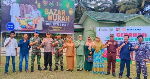 Bazar Murah Yang Digelar Kodim 0428/MM