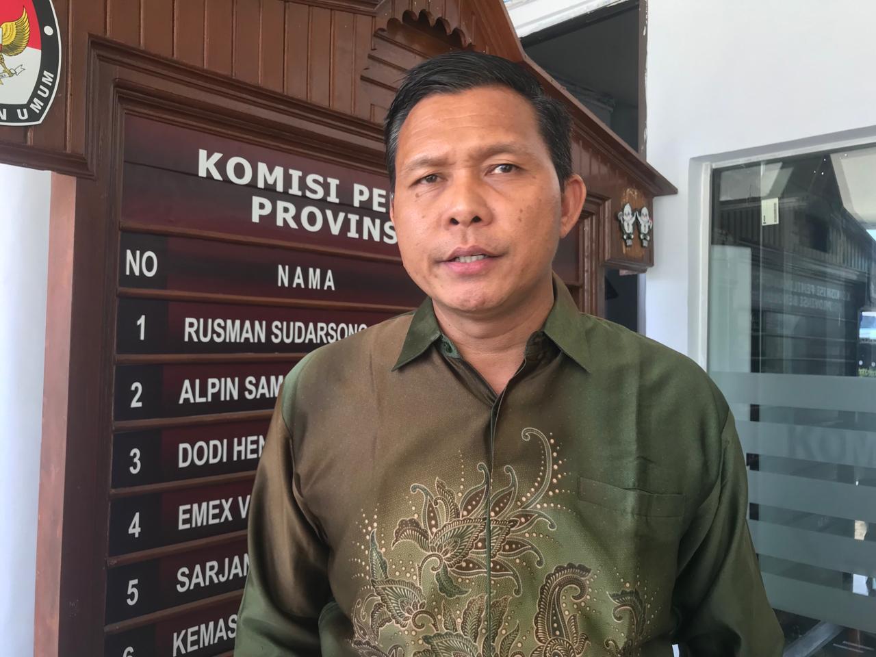 KPU Provinsi Bengkulu Ingatkan Bakal Calon Yang Masih Menjabat