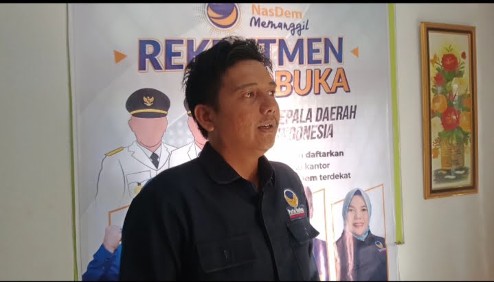 Nasdem Kota Bengkulu Baru Terima Tiga Pendaftar Bakal Calon Walikota