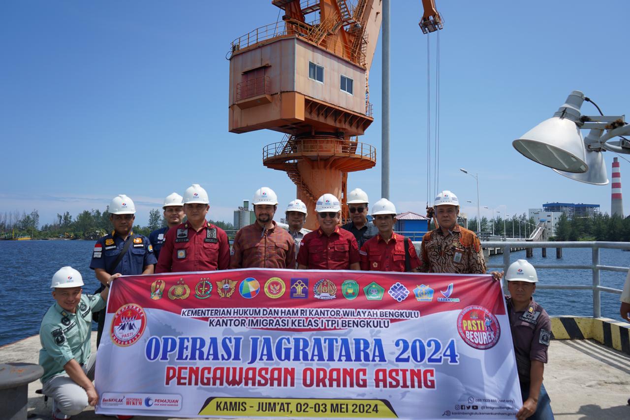 Kantor Imigrasi Bengkulu Awasi Keberadaan Orang Asing dalam Operasi Jagratara 2024