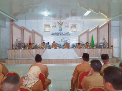 Rapat persiapan HUT Kabupaten Kaur