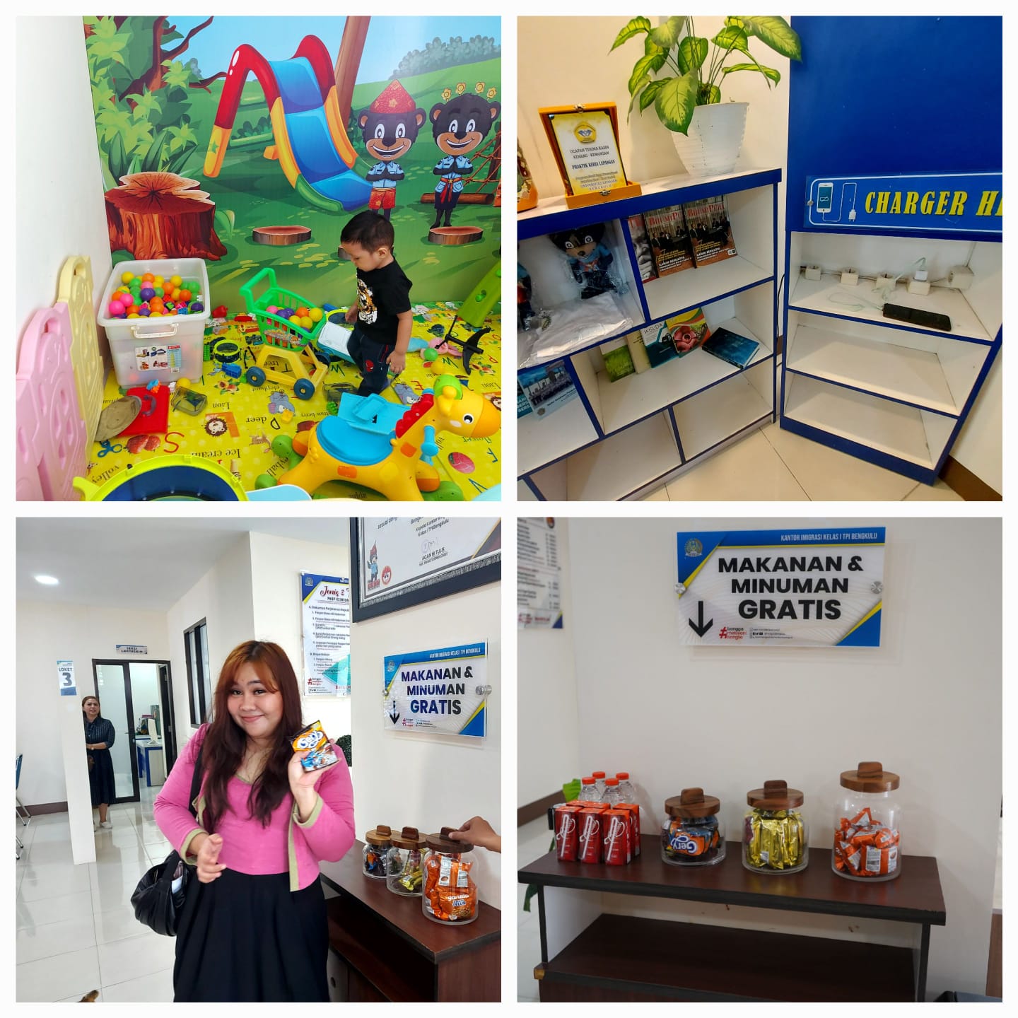 Fasilitas di Kantor Imigrasi Kelas I TPI Bengkulu