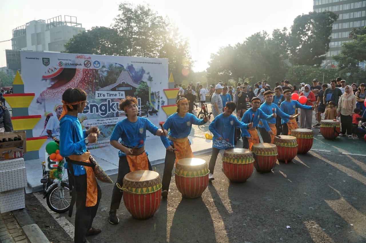 Pemprov Promosikan Bengkulu di Arena Car Free Day Jakarta