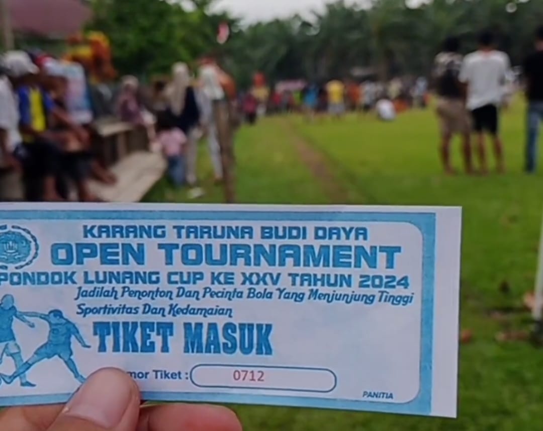 Penonton Protes Harga Tiket Turnamen Desa Pondok Lunang, Mahal