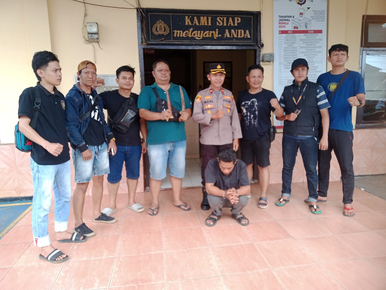Pelaku Penusukan Terhadap Mertua Sendiri Ditangkap Saat Kabur ke Kaur