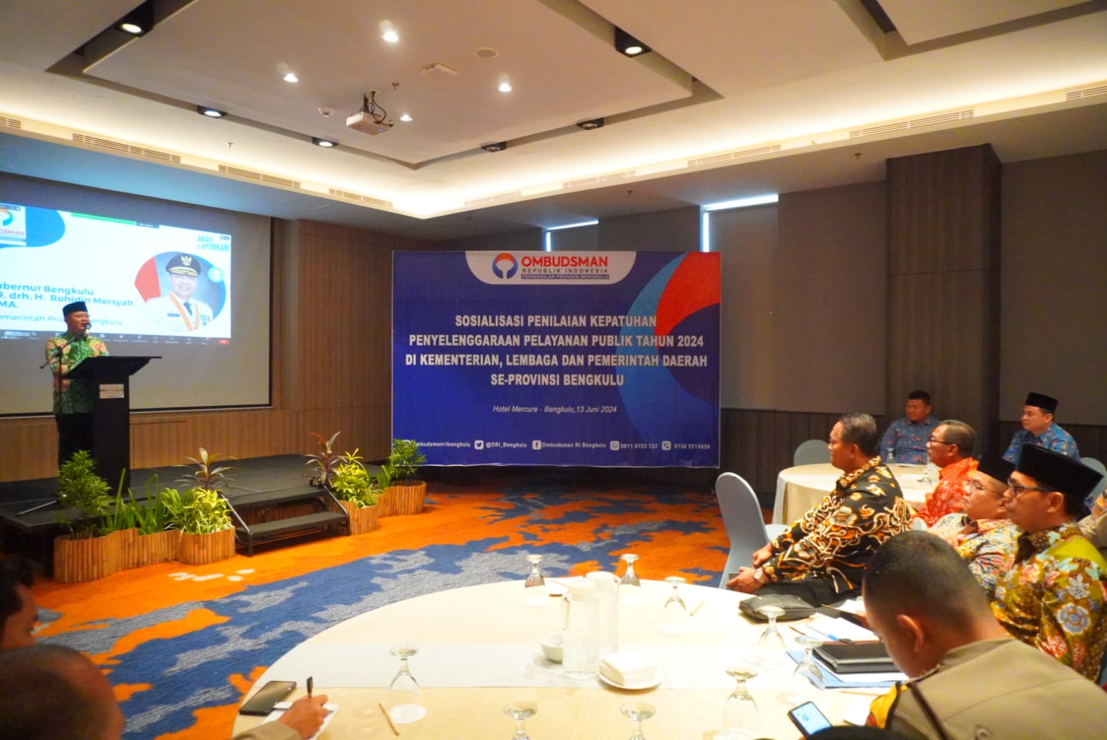Ombudsman Sebut Seluruh Pemda di Bengkulu Masuk Zona Hijau