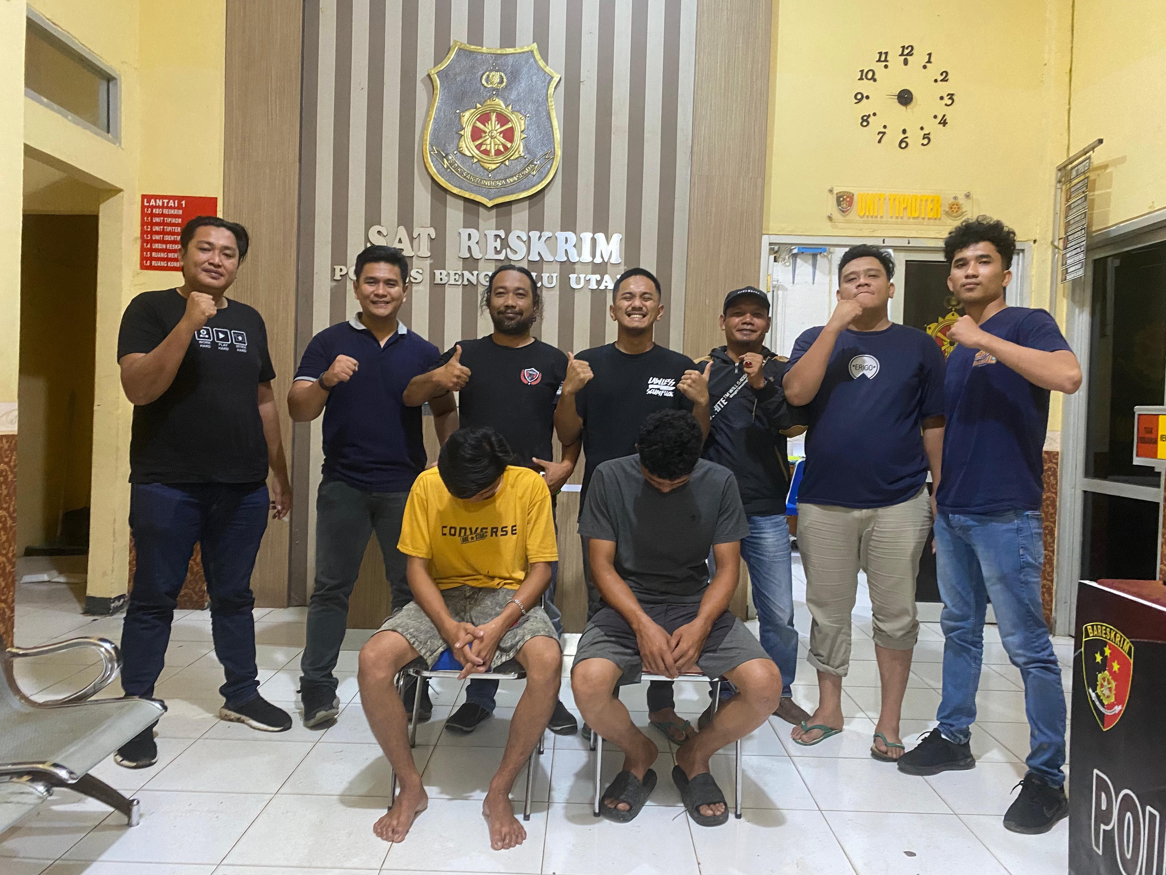 Dua Pelaku Pengeroyokan Terhadap Penjaga Kantor Terminal Dishub Lais Dibekuk