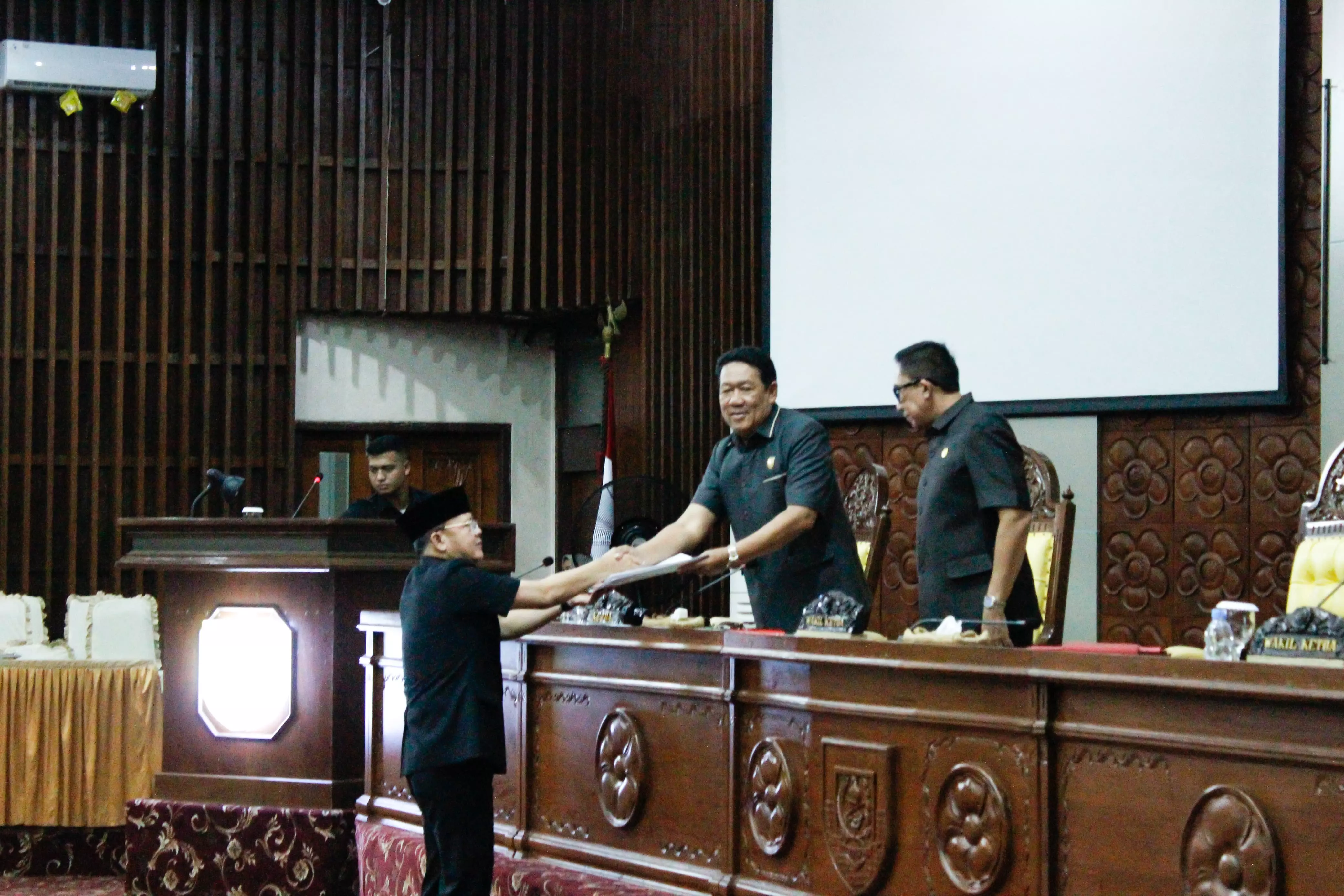 DPRD Provinsi Gelar Rapat Paripurna ke 5 Tentang Pelaksanaan APBD Bengkulu Tahun Anggaran 2023