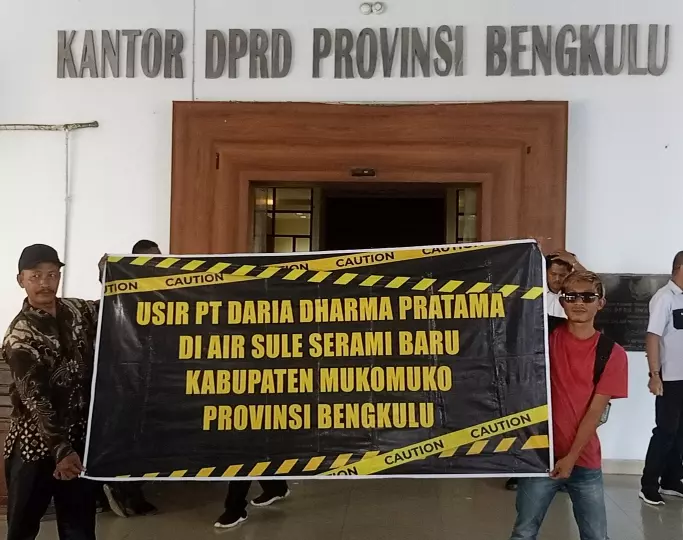 PT Daria Dharma Pratama Dinilai Merugikan, Kelompok Tani Mukomuko Ngadu ke Dewan