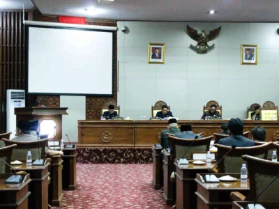 Paripurna Raperda Pertanggungjawaban Pelaksanaan APBD 2023