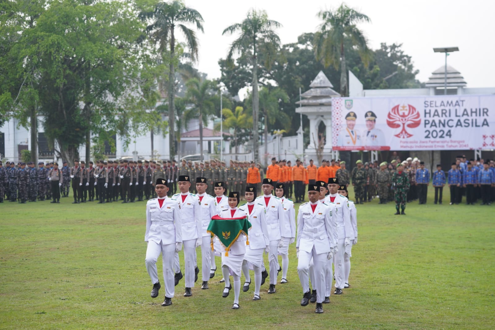 Pemprov Bengkulu Gelar Upacara Hari Lahir Pancasila