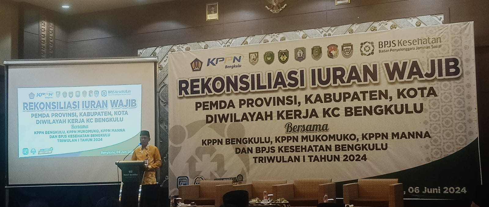 Tingkatkan Akurasi Iuran, BPJS Bengkulu Gelar Rekonsiliasi Iuran Wajib Triwulan I