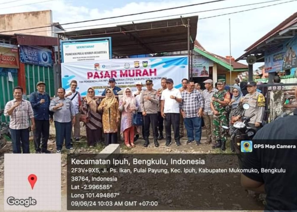 Pemkab Mukomuko Laksanakan Pasar Murah Menjelang Idul Adha 2024