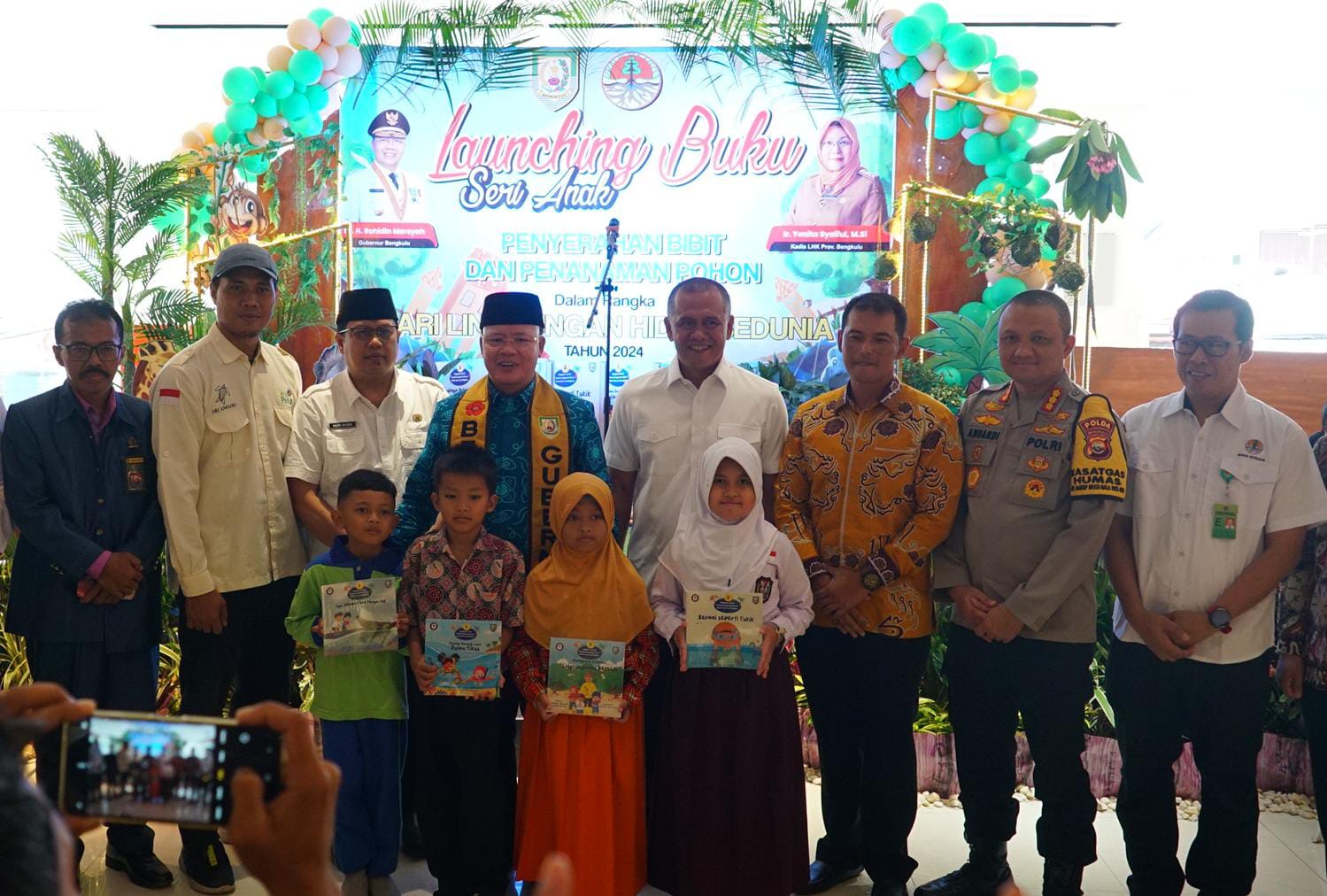 Gubernur Bengkulu Ajak Anak-anak Peduli Terhadap Lingkungan
