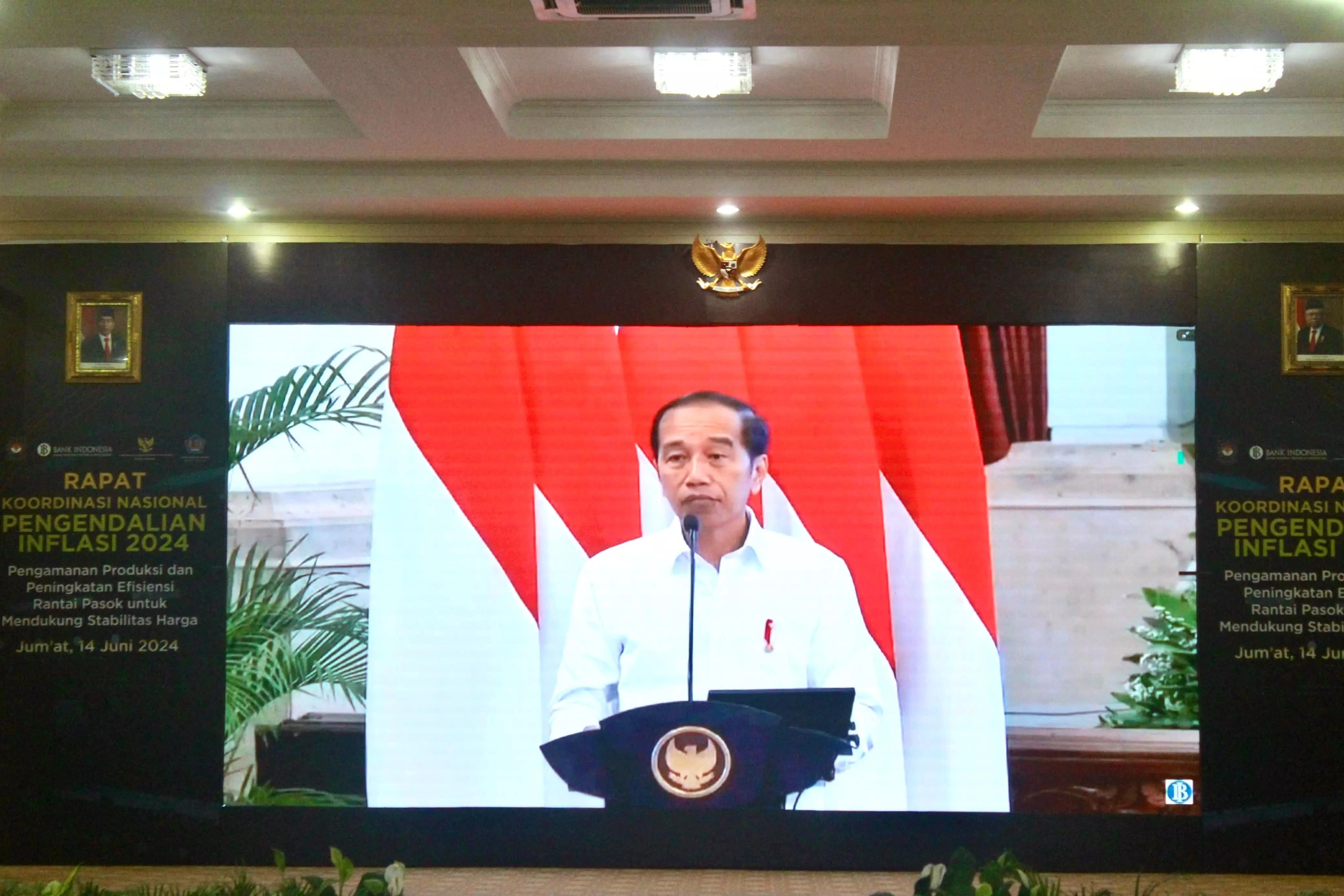 Rakor Nasional Pengendalian Inflasi, Presiden Joko Widodo ‘Warning’ Ancaman Krisis Iklim