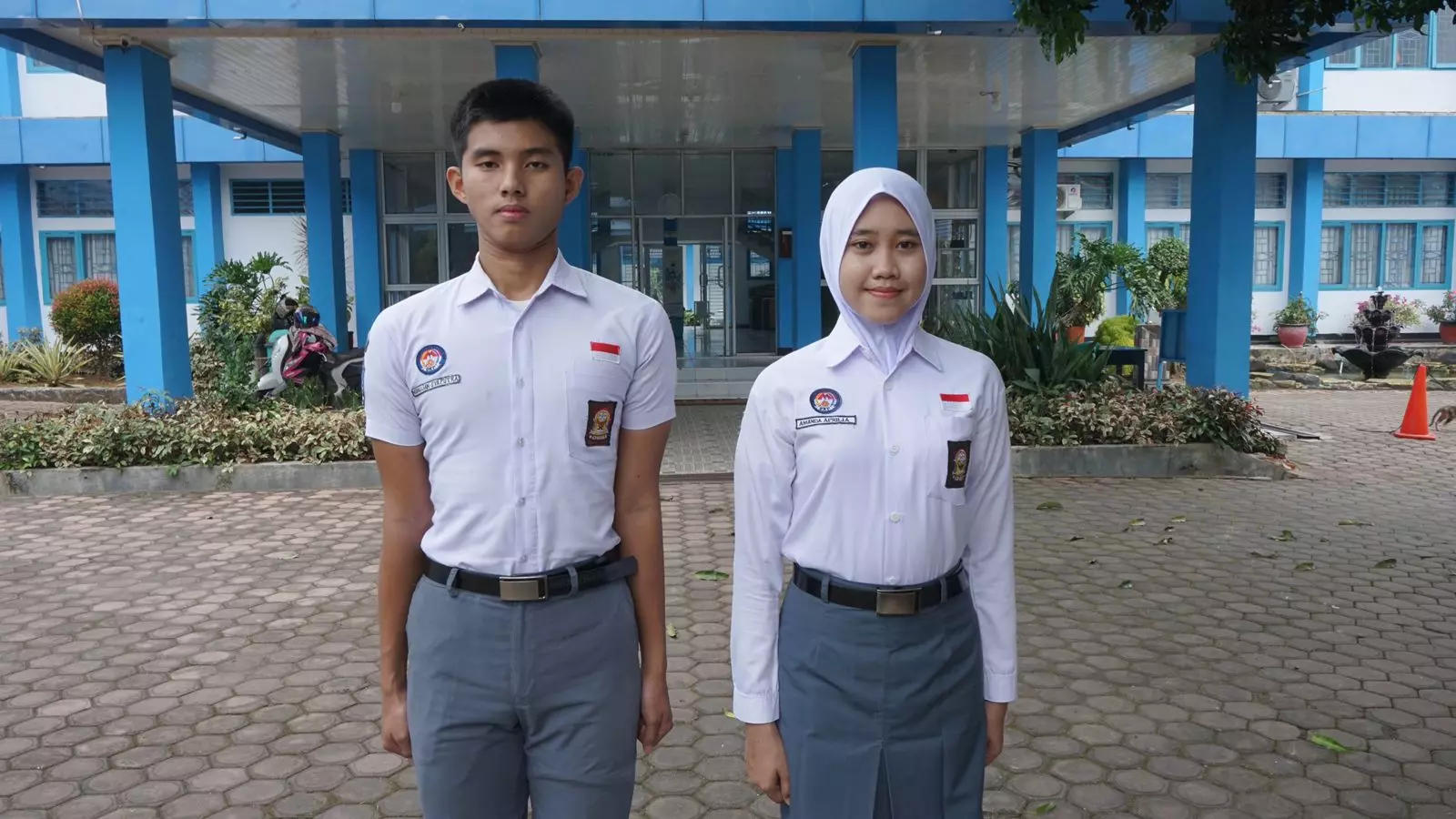 Novallian Syahputra dan Amanda Aprilia