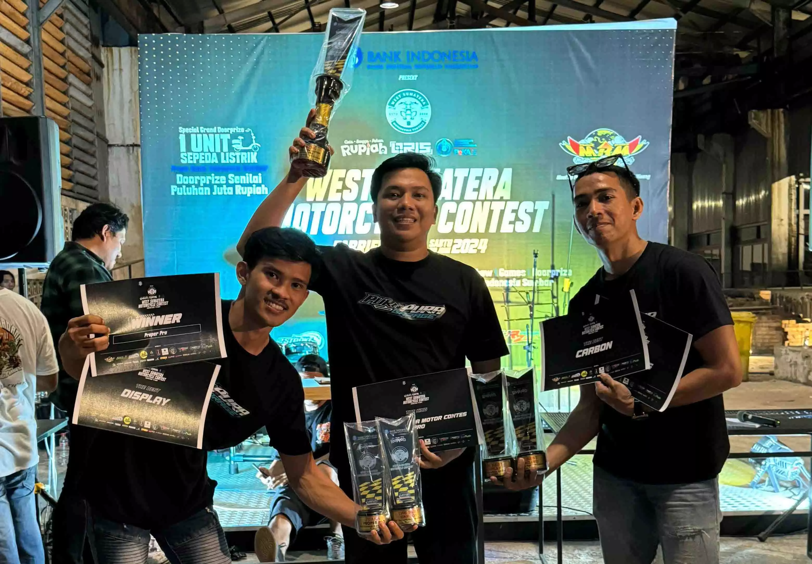 Tim Asal Bengkulu Sabet Sejumlah Penghargaan di West Sumatera Motorcycle Contest