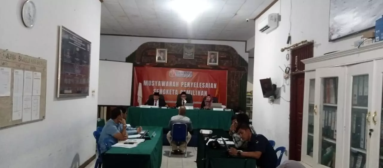 Bawaslu Kembali Gelar Sidang Lanjutan Balon Walikota Jalur Perseorangan