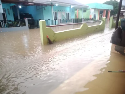 Puluhan Rumah Warga di Kota Bengkulu Terendam Banjir