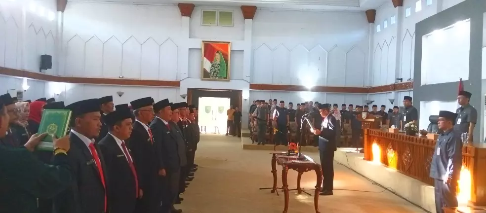 Pejabat Eselon III dan IV Pemprov Bengkulu Dirotasi