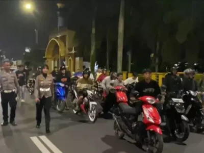 Pakai Knalpot Brong, Puluhan Motor di Bengkulu Diamankan