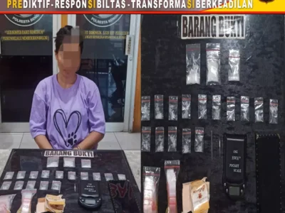 Edarkan Narkoba, IRT di Kota Bengkulu Diringkus Polisi