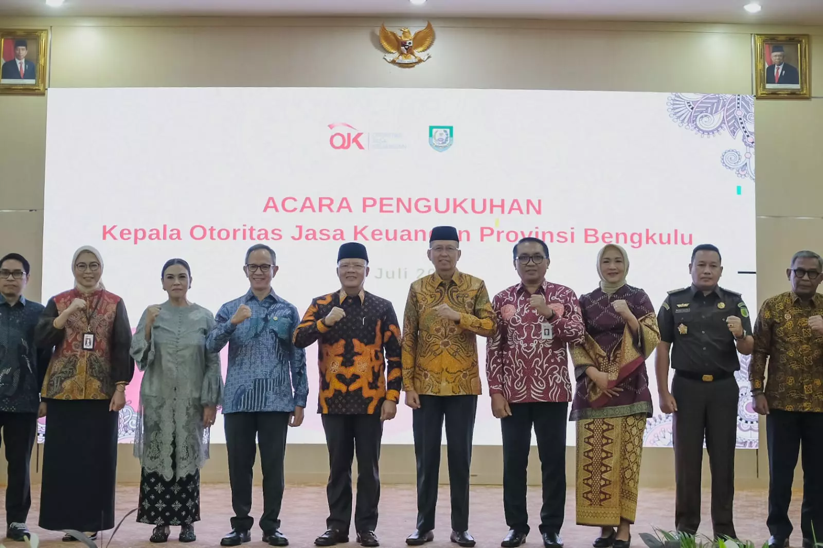 Kepala OJK Bengkulu 2024-2028 Resmi Dilantik