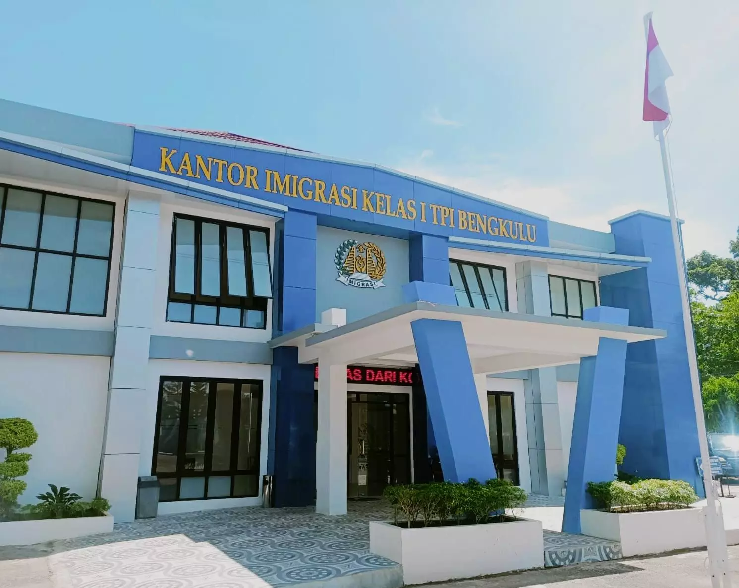 Kantor Imigrasi Bengkulu Ikuti Sosialisasi Indeks Layanan Kesekretariatan