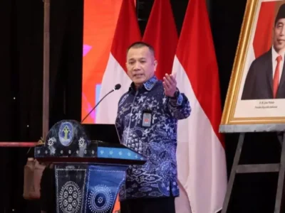 Sekretaris Jenderal Kementerian Hukum dan HAM (Sekjen Kemenkumham), Nico Afinta