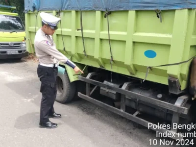 Pakai Knalpot Brong dan Resahkan Masyarakat, Mobil Truk di Bengkulu Utara Diamankan