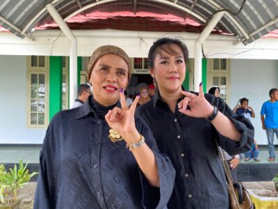 Ditemani Putri Tercinta, Meriani Yakin Raih Suara Terbanyak