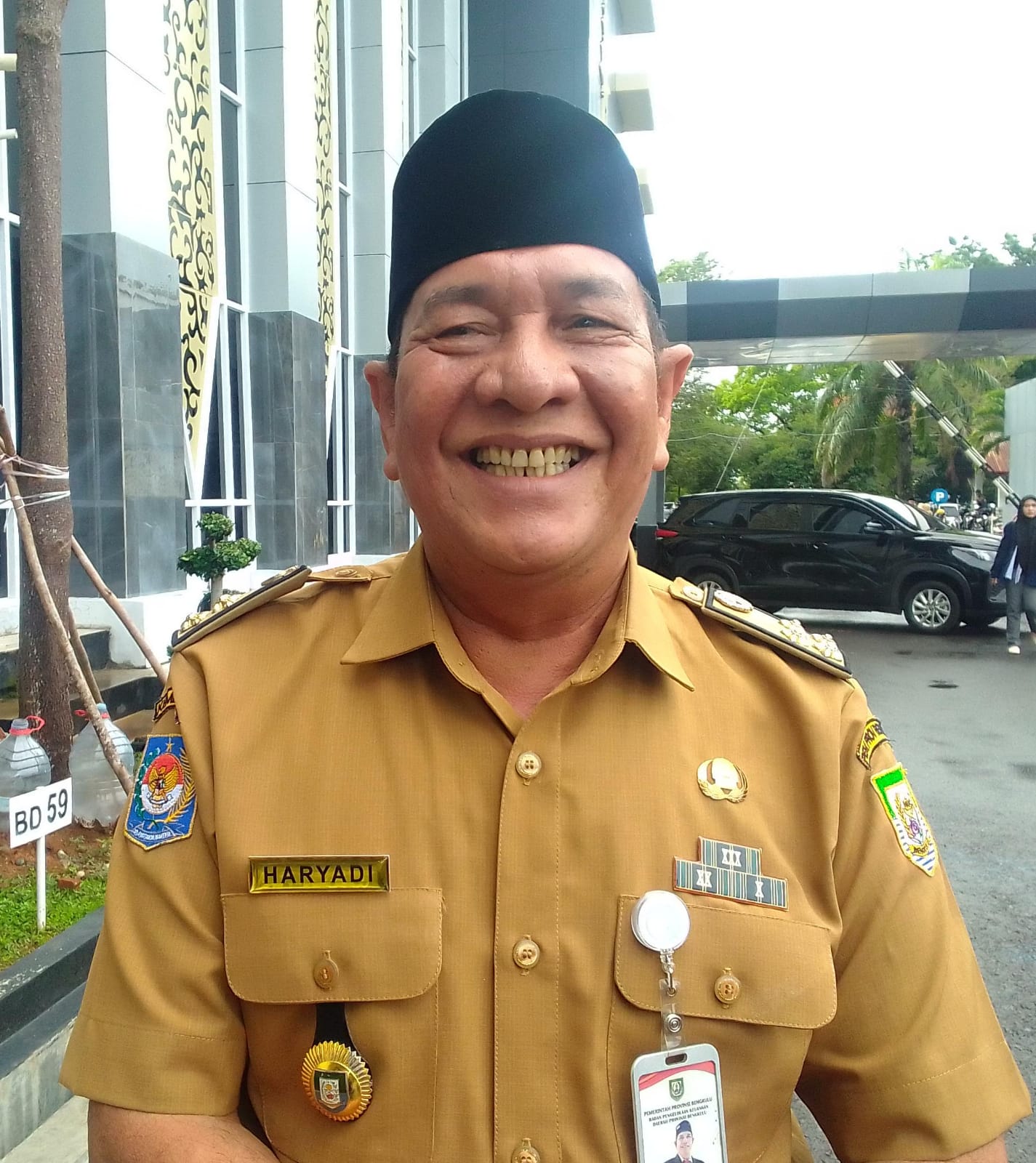 Haryadi Ditunjuk Plt Gubernur Jadi Plh Sekda Provinsi Bengkulu