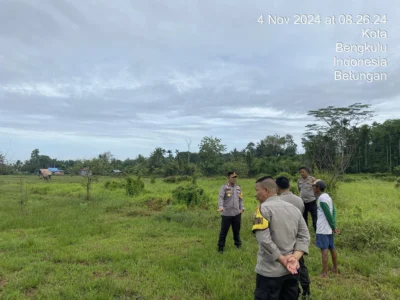 Polresta Bengkulu Siapkan Lahan Pertanian dan Perkebunan untuk Warga